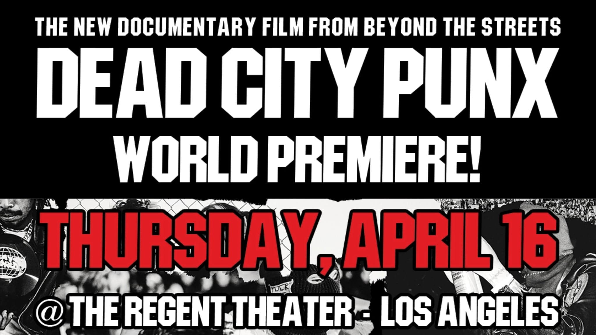 Dead City Punx Documentary Premiere (Doors: 9:30pm)